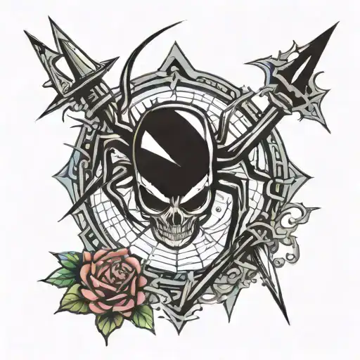 Spider And Dagger Going Through A