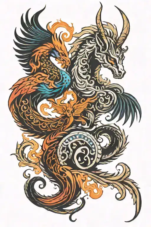 Phoenix And Capricorn