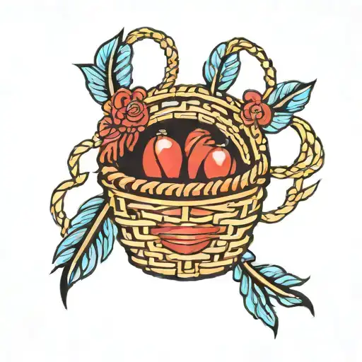 Choctaw Indian Basket Design