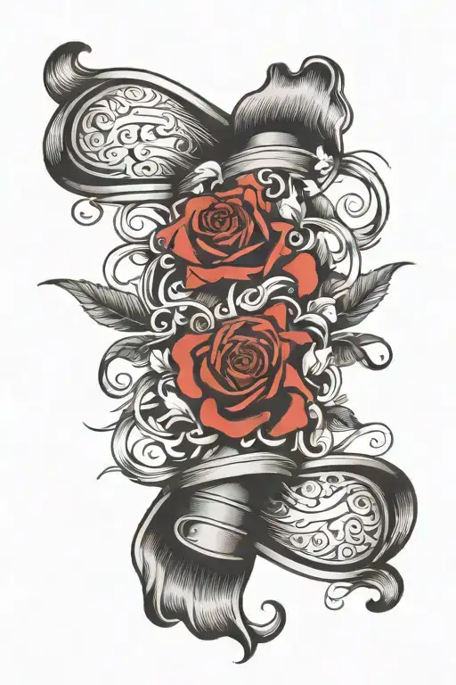 Forearm Scroll With Writing