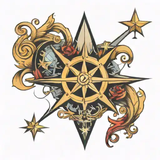 Star And Compass Design