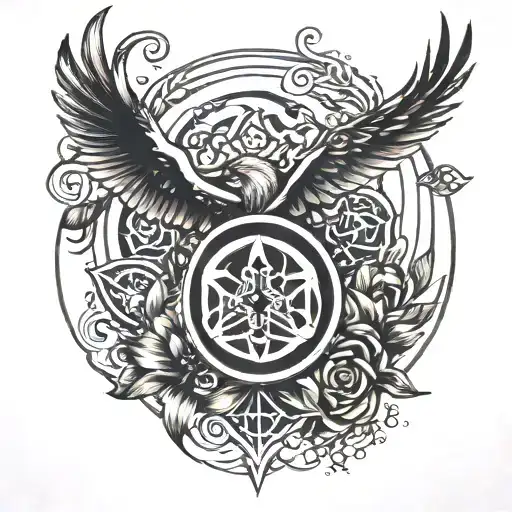 Spiritual Symbol Merging