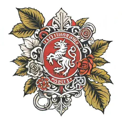 Nottingham Forest Logo Merged