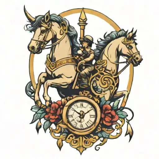 Hourglass And Sagittarius Centaur