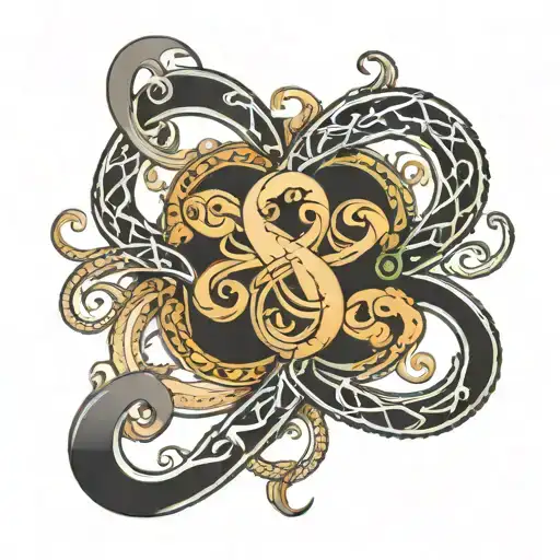 Infinity Symbol With Jaea Incorporated Within