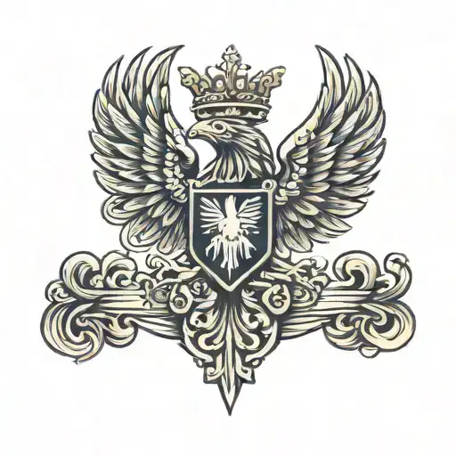 Double Headed Eagle And Psychology Logo