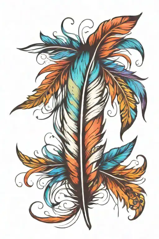 Feather Multiple Colors