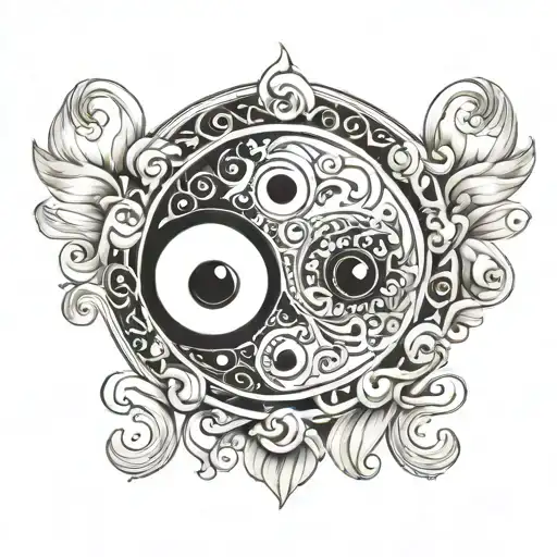 Couples Yin Yang Symbol
