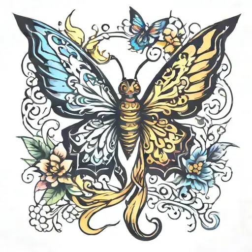 Butterfly And Phoenix