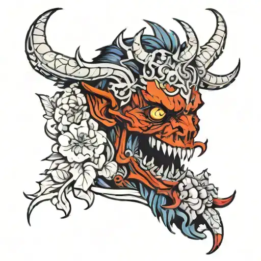 Man Eating Demoness Beautiful Bouquet