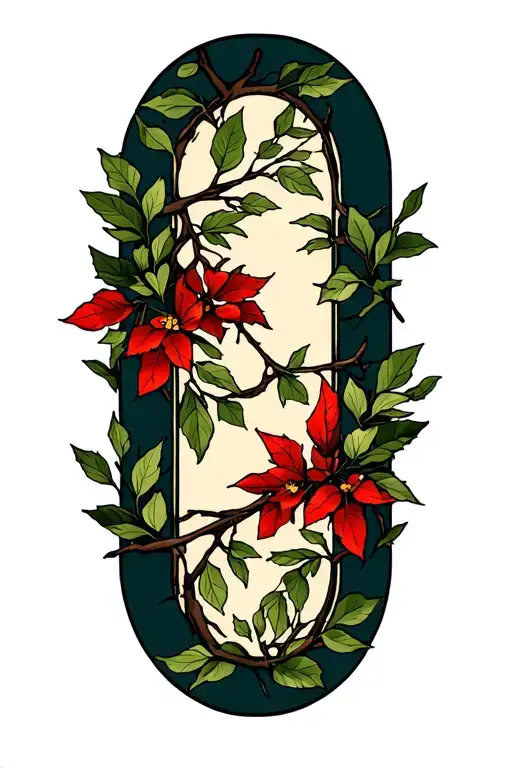 Tree Branches And Leaves Body Calendar