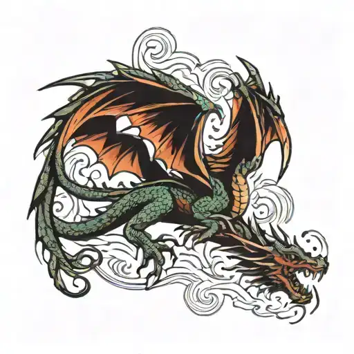 Dragon Flying
