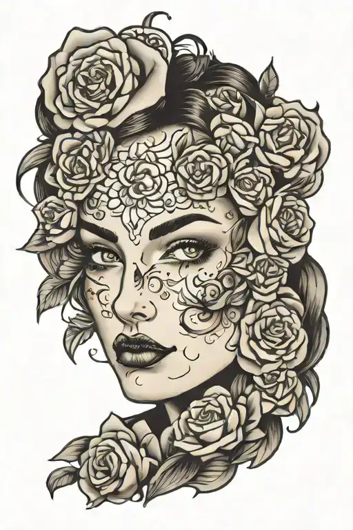 Wife Face Surrounded