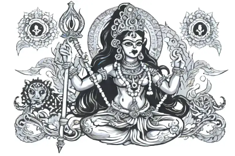 Indian Goddess Kali