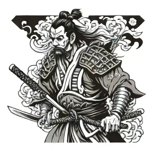 Japanese Samurai Warrior