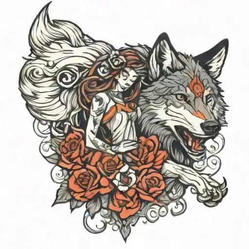 Wolf Killing A Woman