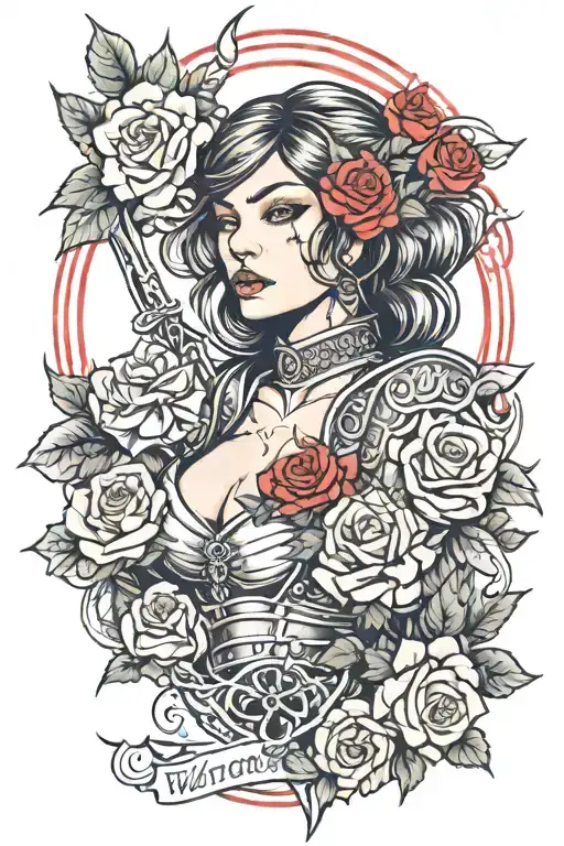Warrior And Roses