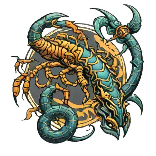 Lune Et Scorpion Emerging