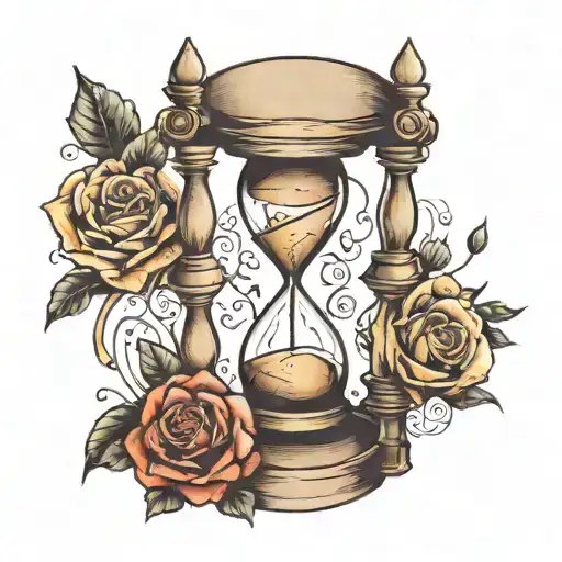 Hourglass With Phrases