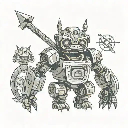 Filipino Robot Animal Warrior