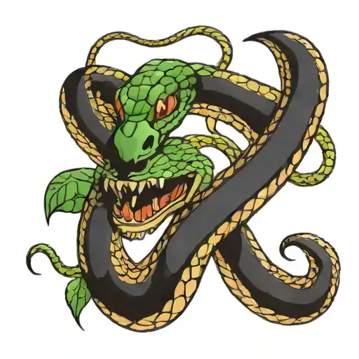 A Snake That Eats Itself