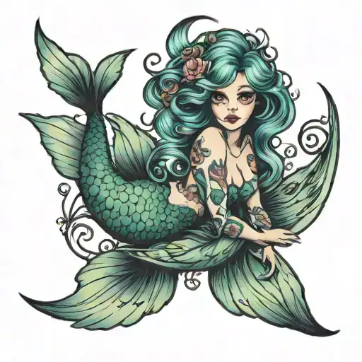 Mermaid With Wings