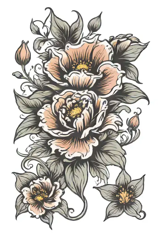 January And July Birth Flowers