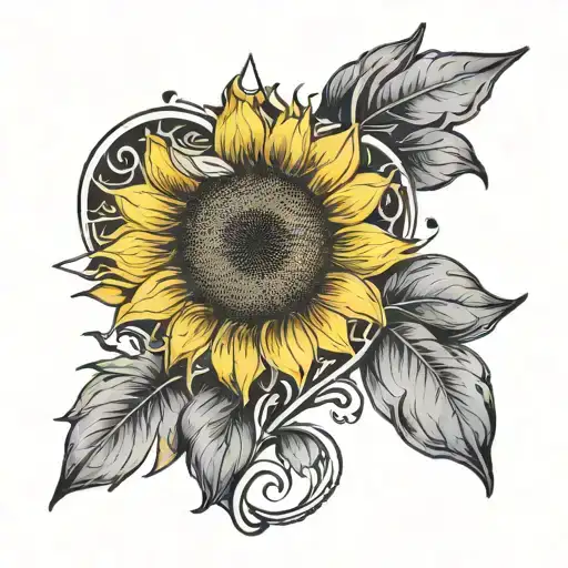 Sunflower Heart