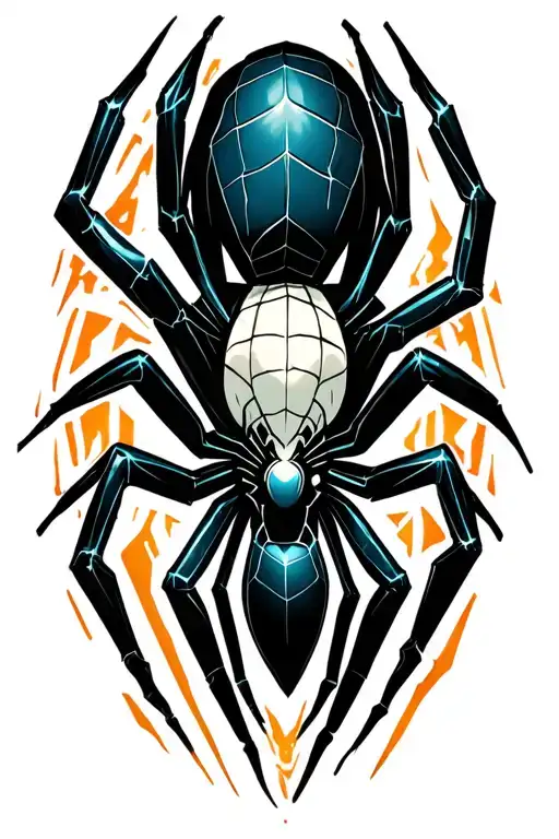 Phantom Troup Spider With Glitch Design Of Spider In Across The Spider Verse