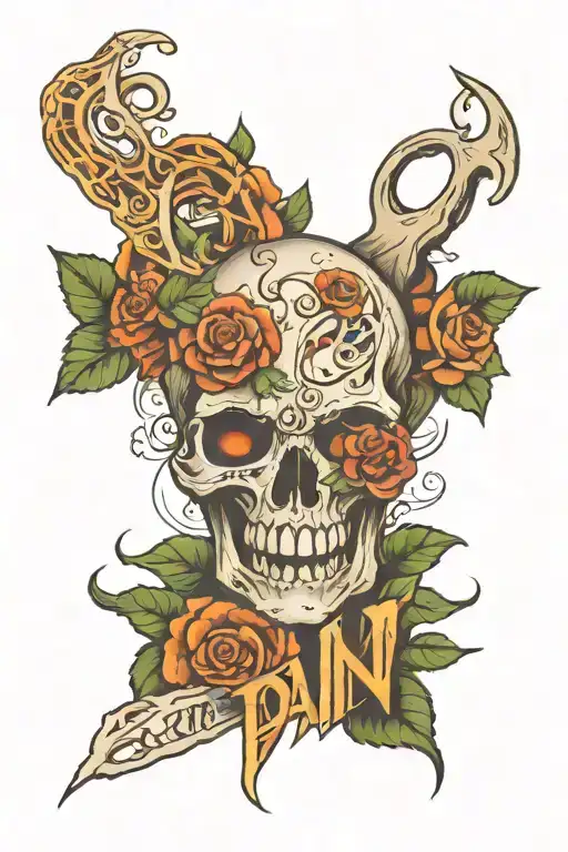 Pain Lets Us Know We're Alive Album Logo