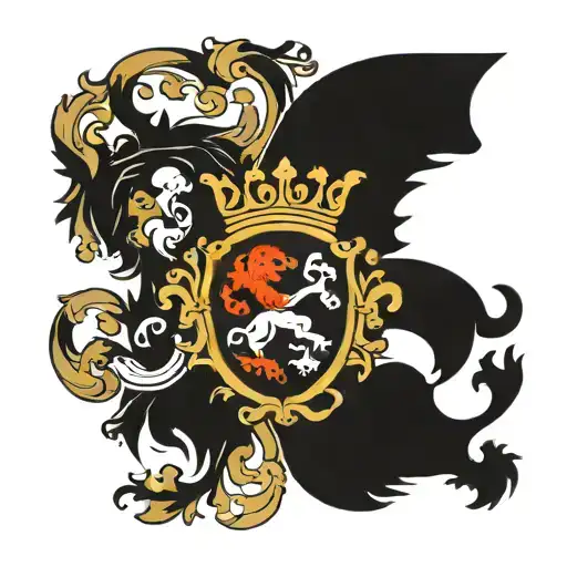 Doyle Family Crest Incorporating Irish