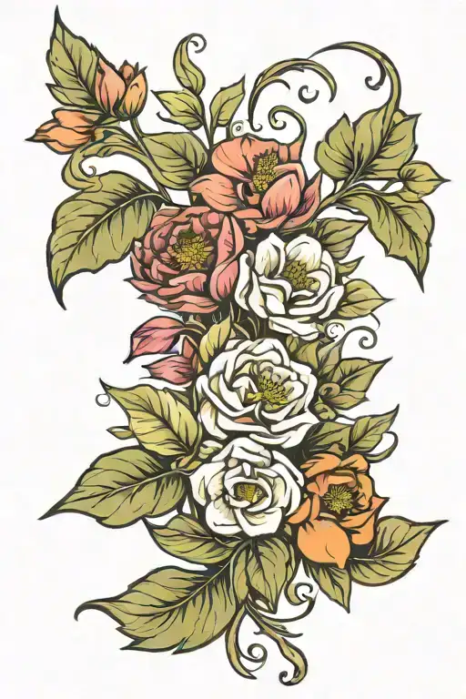 Birth Month Flowers March October November