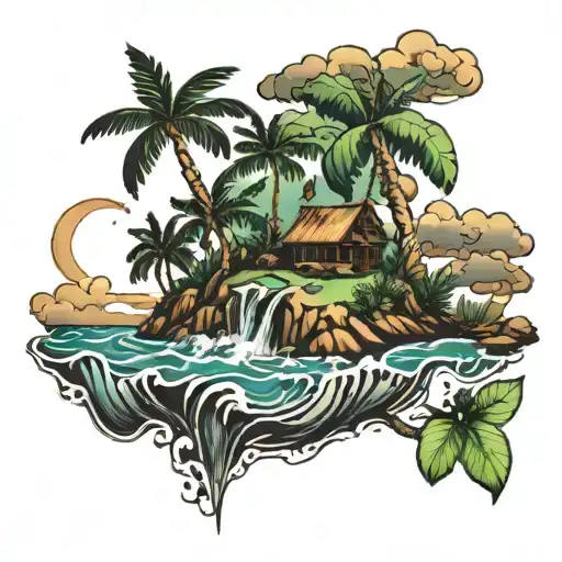 Island In The Middle Of The Ocean