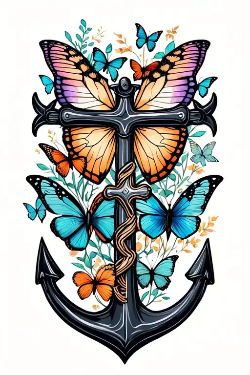 Anchor Cross Butterflies Name