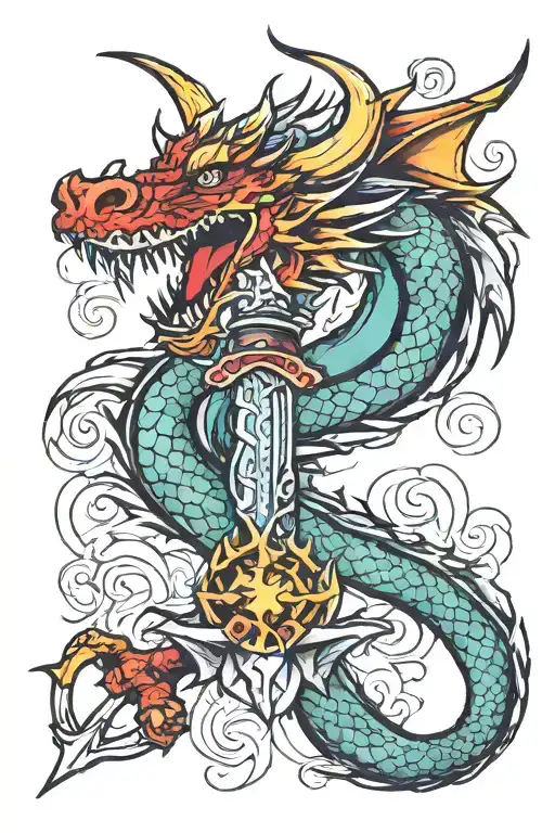 Dragon Dagger Color