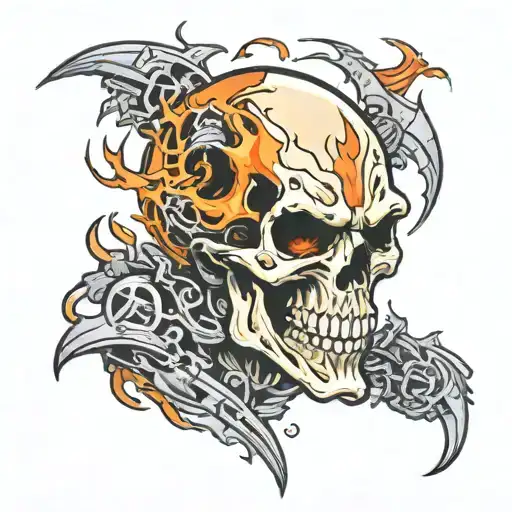 Ghost Rider 2099 Skull