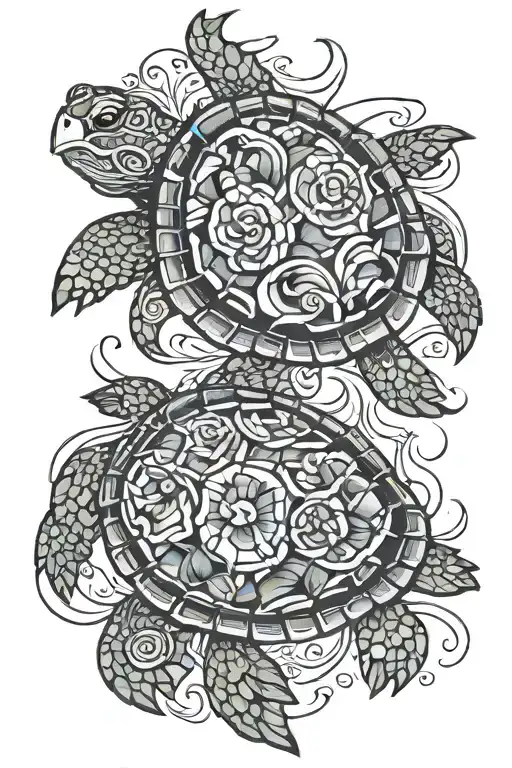 Beautiful Unique Turtle