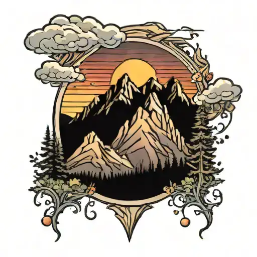 Pretty Colorado Mountains