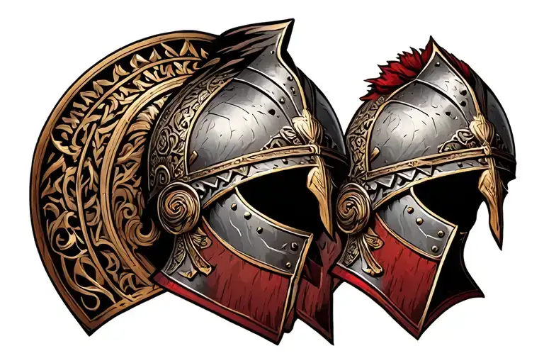 Anglo Saxon Warrior Helmet