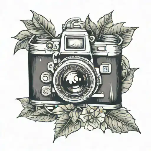 Camera And Plant