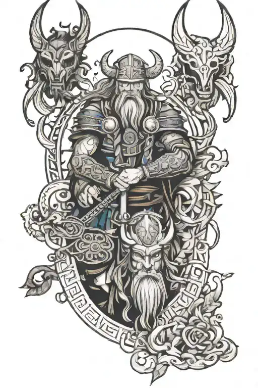 Norse Gods All The Heavens