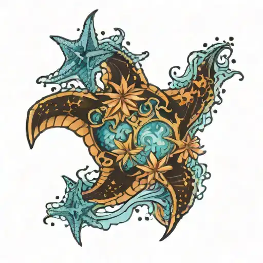 Stars Reef Saltwater Ocean