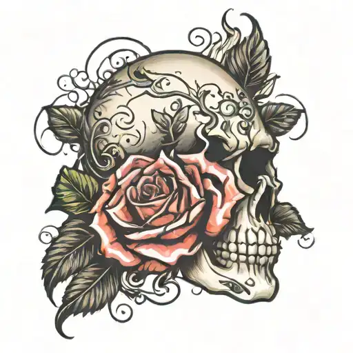 Skull And Roses Reference Hidden
