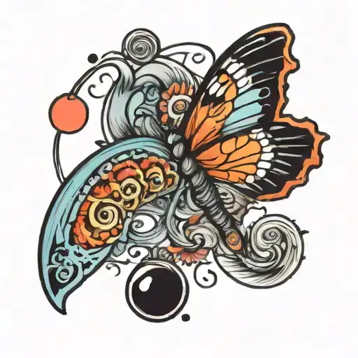 Semicolon With A Bite Around It