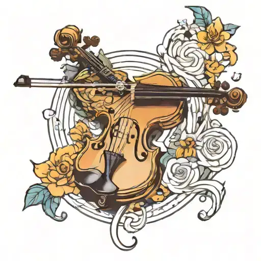 Music Violin Buddhism Hippy