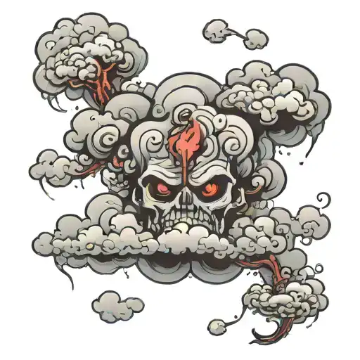 Evil Clouds Floating