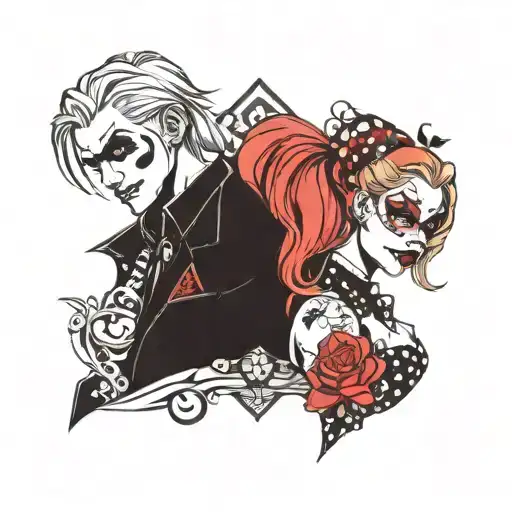 Harley Davidson And Harley Quinn A Little Goth And Cottagecore