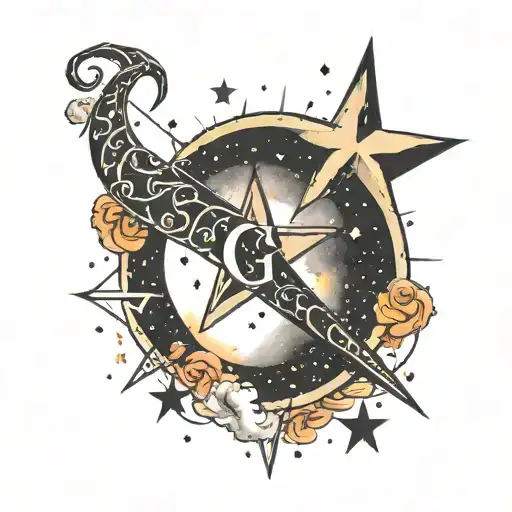 God Is Greater Than The Highs And Lows With Moon And Star Constellation Of Cancer