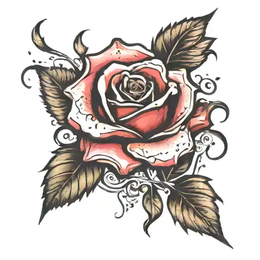 Dead Rose Pedals Falling