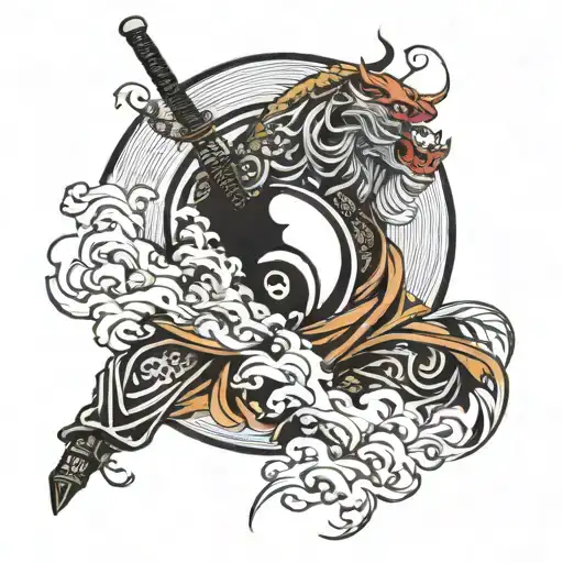 Samurai Yin And Yang